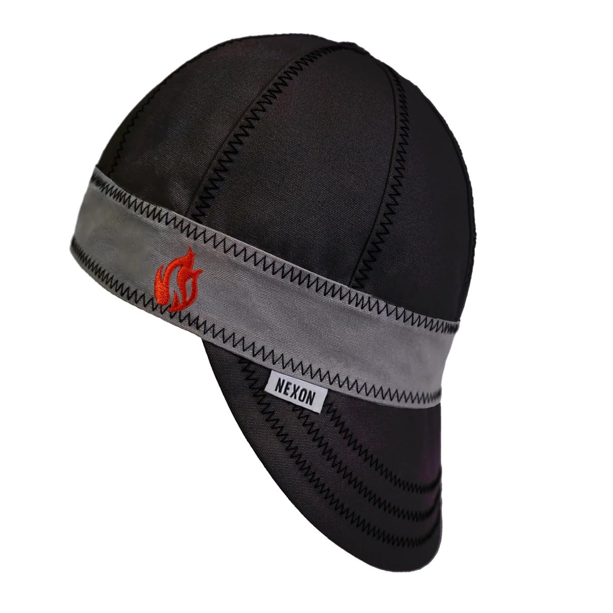Nexon FR Welding Caps for Men & Women, 8 Panel Welder's Cap, Duck Canvas Deep Crown Design for Safety & Protection