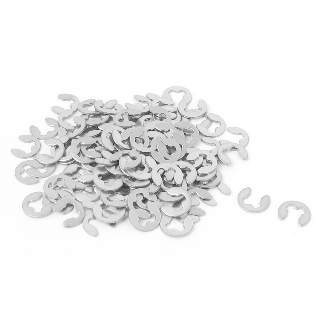 Assortiment De Circlips (E-clips) En Acier Inoxydable - Diamètre 1,5 à 10 Mm - Pour Arbres Et Axes Machines - Lot Bureau/atelier