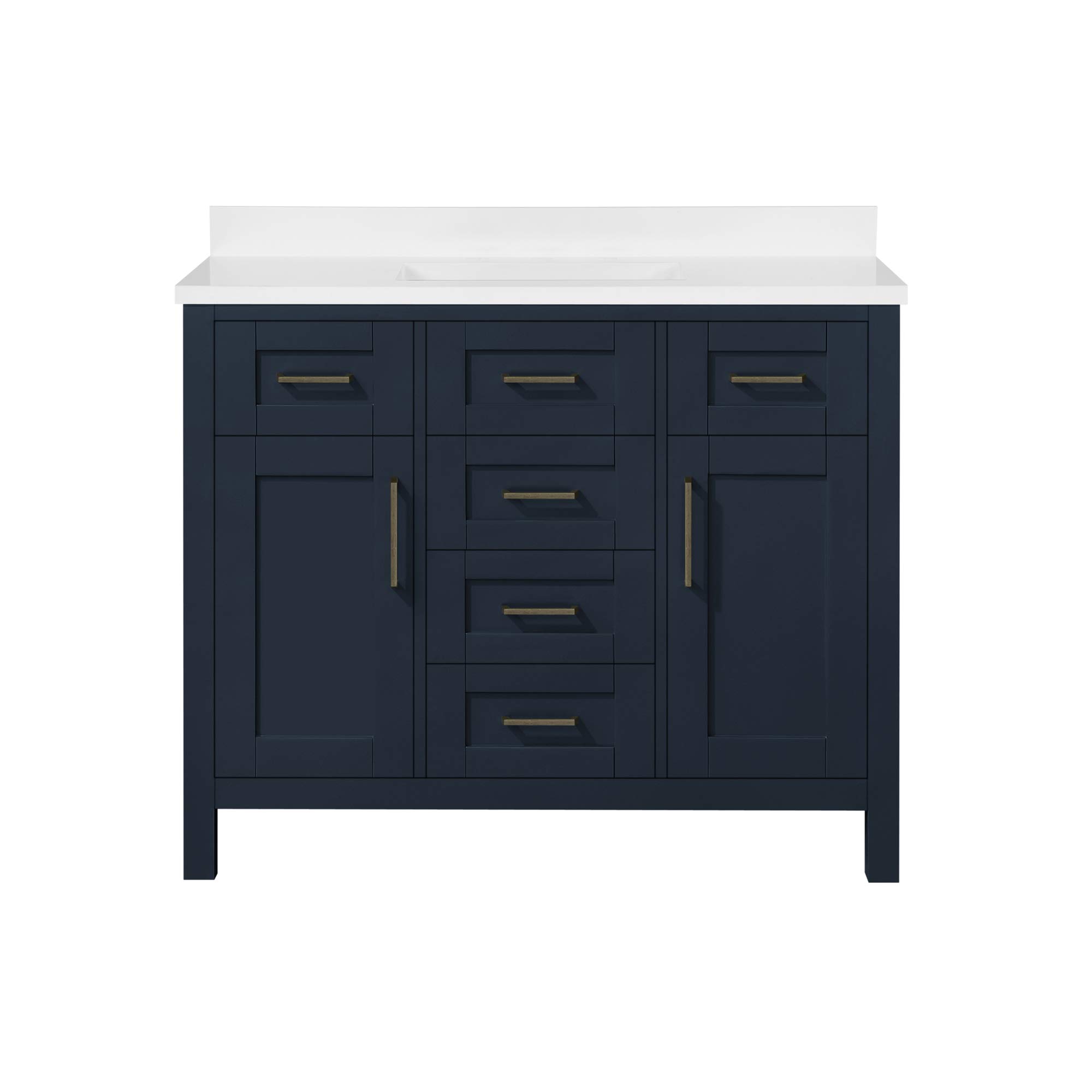 Buy Ove Decors Maya III 42 Single Sink Bathroom Vanity, in Midnight