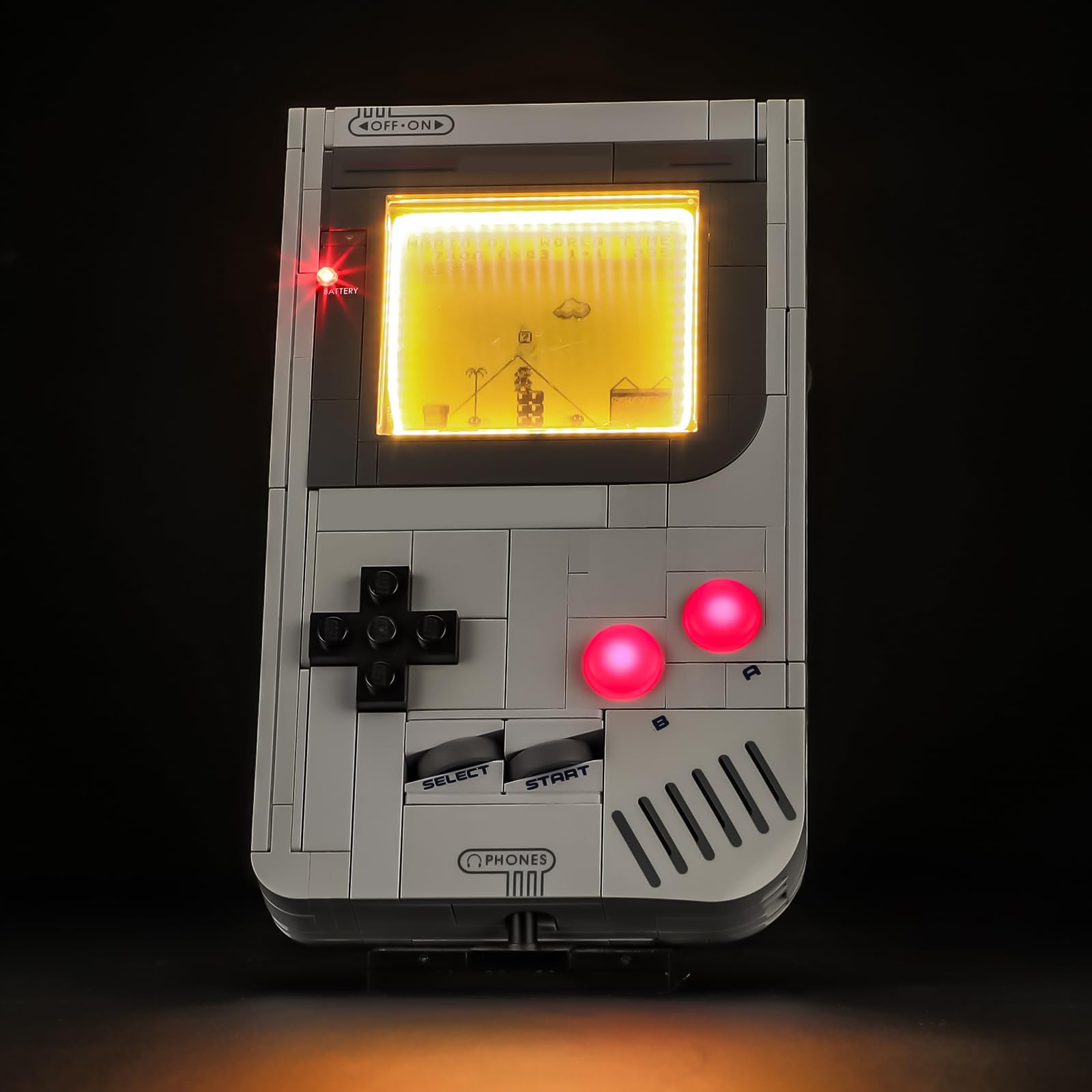 LIGHTAILING Jeu de Lumières led pour Lego-72046 game boy - Installation facile, câblage discret, décoration d'intérieur et prêt à offrir(modèle non inclus)