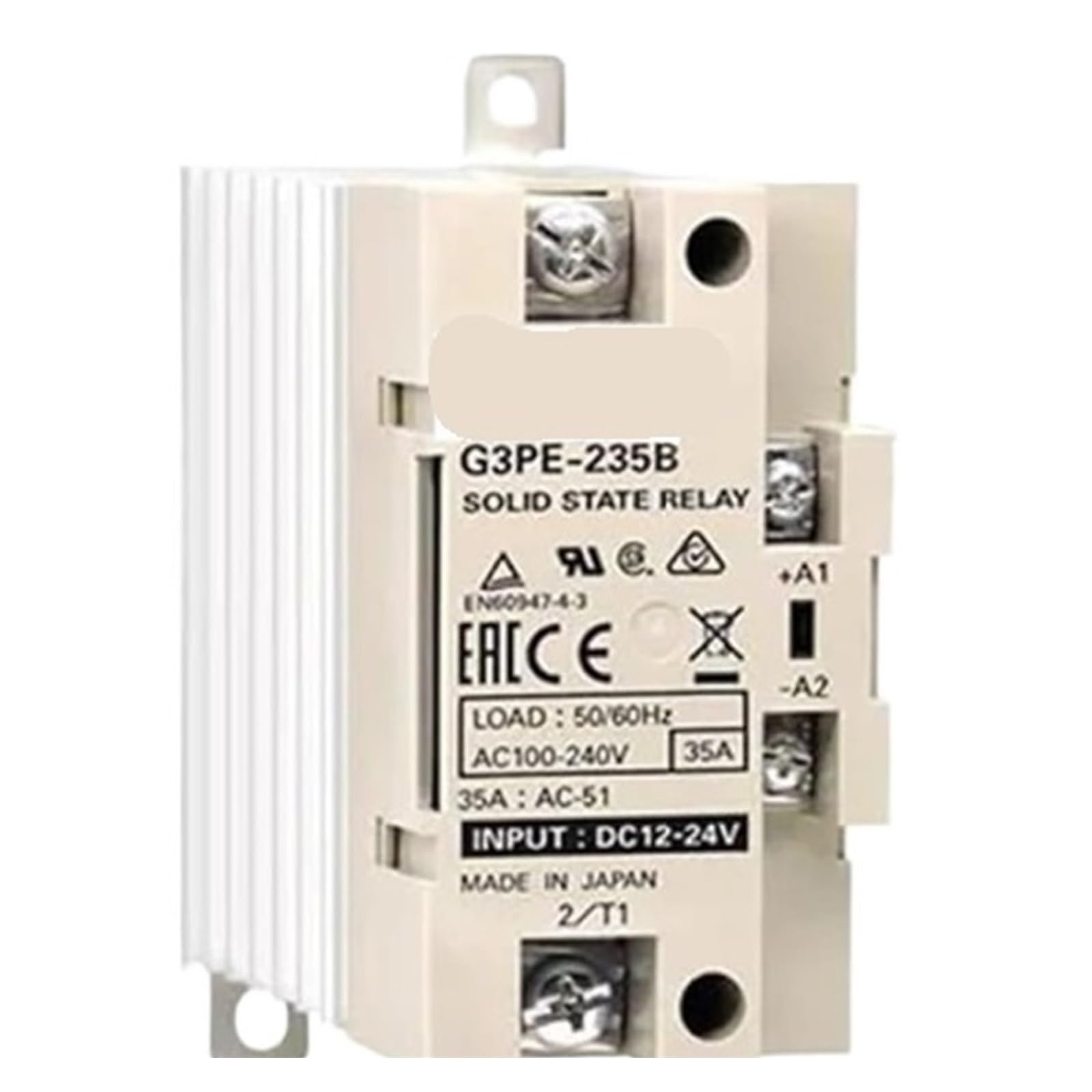 Relais à semi-conducteurs G3PE-545B DC12-24V avec isolation optique intégrée
