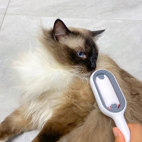 Miniatura 5 de FuninCrea Removedor universal de nudos de mascotas 4 en 1, peine de limpieza de mascotas, portátil, multifuncional, removedor de nudos de pelo de