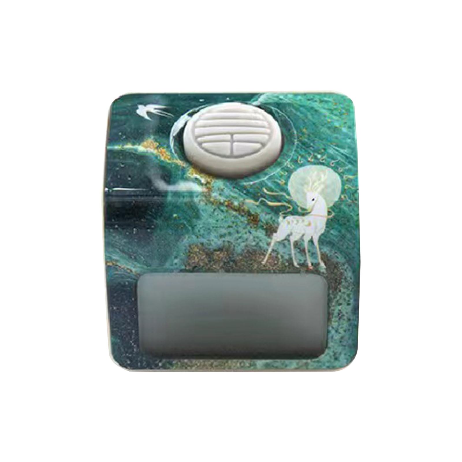 Buxuaaaa Divine Deer Model Portable Abs Counter With Night Light & 9 Channels Upgraded Counting Tool Accurate Counting Solution Simple Rechargeable Counter Timer Setting Reminder Portable Compact