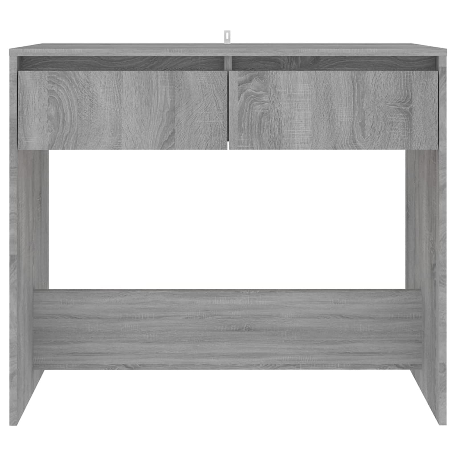 Homgoday Mesa Consola Madera de ingeniería Gris Sonoma 89x41x76,5 cm Mesas auxiliares de salón,Mesa Consola Recibidor Mueble de Entrada Estrecha Clásica