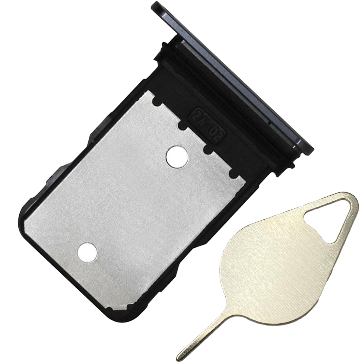 SECRETIGER Sim Card Tray Holder with Pin Replacement for Google Pixel 7 Pro 5G Card Slot for Easy SIM Card Access - Obsidian