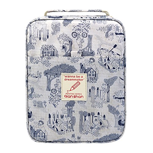 Qianshan - Astuccio per la cancelleria, può