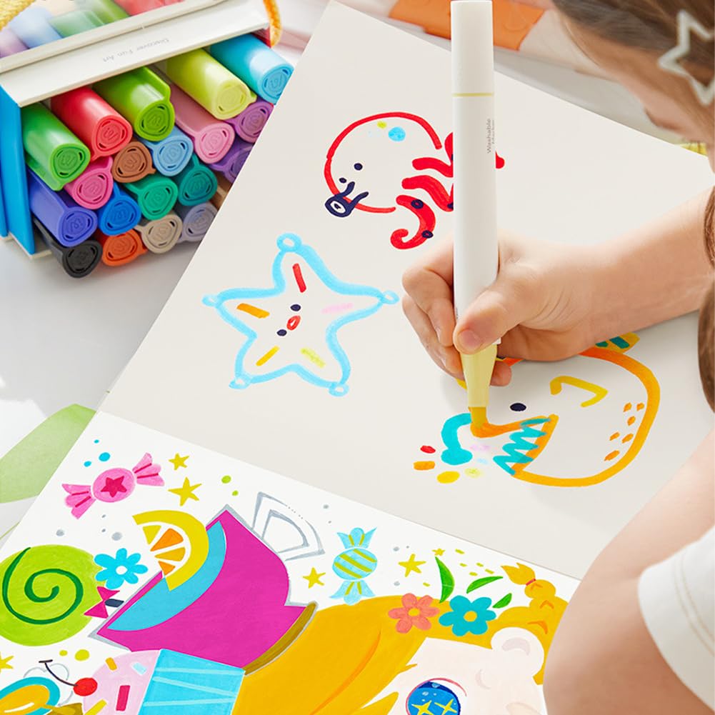 Quaderno Da Schizzo Per Bambini 60 Pagine Da Colorare Su Entrambi I Lati | Libro Da Disegno Per Schizzare Per Bambini Studenti Adulti Principianti Pittori