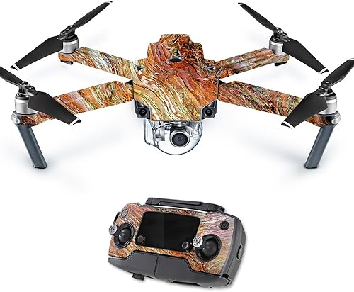 MightySkins Skin compatible con DJI Mavic Pro Quadcopter Drone - Woodlands | Cubierta protectora de vinilo para vinilo | Fácil de aplicar, quitar y