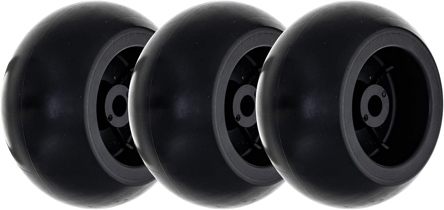 8TEN Deck Wheel for Cub Cadet Craftsman Troy Bilt RZT-L46KH Z-Force L54 Mustang XP 50 60 734-04155 753-04856A 3 Pack