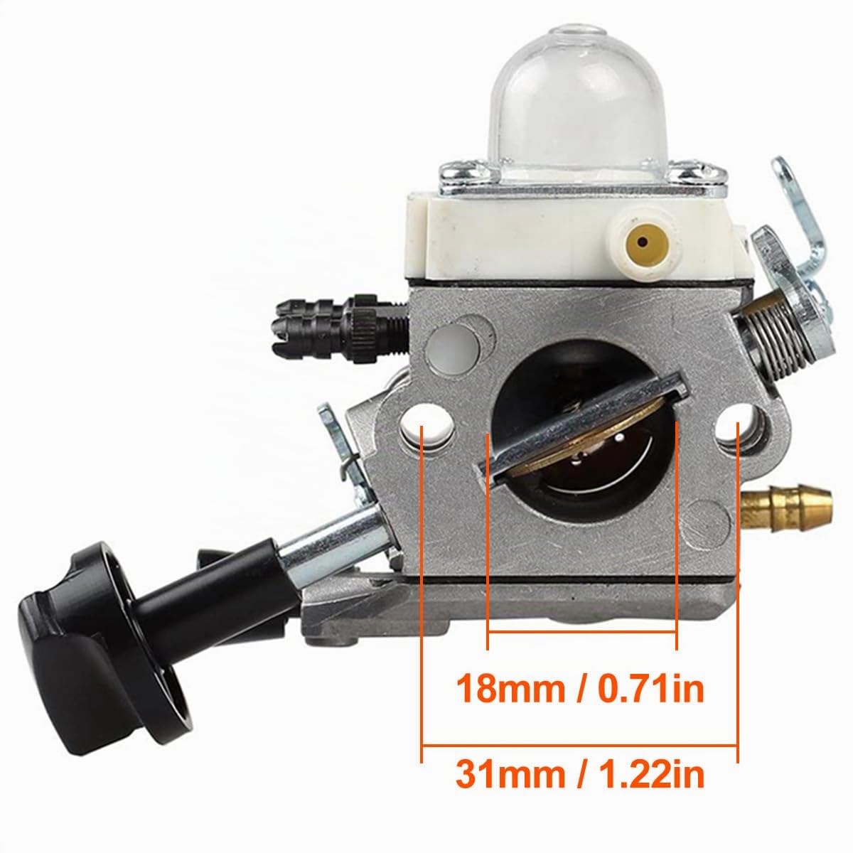 ZAMDOE Carburador para stihl soplador de hojas BG86 BG86C, 4241 120 0623, 4241 120 0616, con filtro de aire HD2+bujía+línea de combustible+filtro de combustible