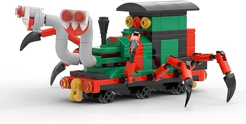 Juego de bloques de construcción de figuras de Charles, juego de terror, tren de araña, monstruo, juguetes coleccionables, regalo de cumpleaños para