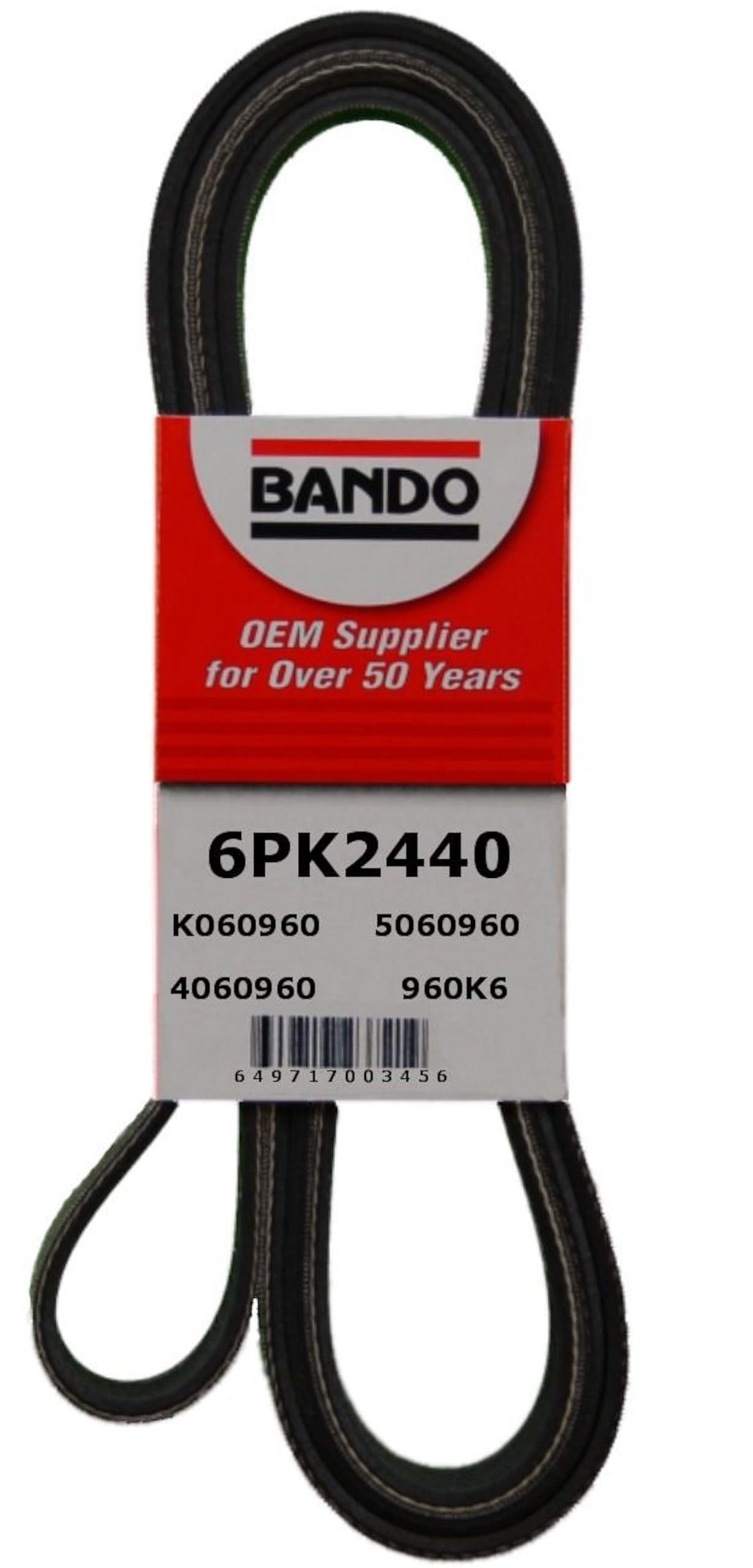 Bando USA 6PK2440 OEM Quality Serpentine Belt