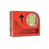 Kapro - 246 Handy Pocket Level - Magnetic - Features VPA Certified & Shock-Resistant Vial - with Rubber End Caps - Pocket-Sized and Compact - Aluminum Box Profile - 4