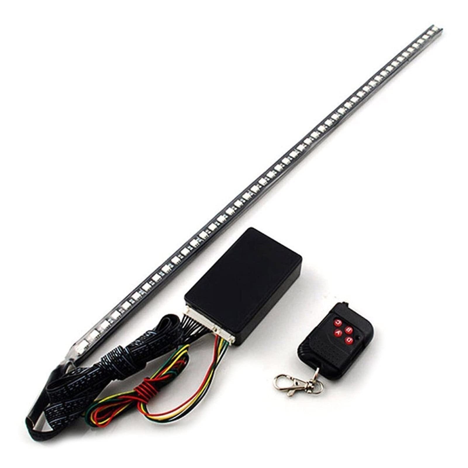 Amazon.co.jp: HONGHUAER 56cm 7カラー48 LED RGBスキャナーフラッシュ