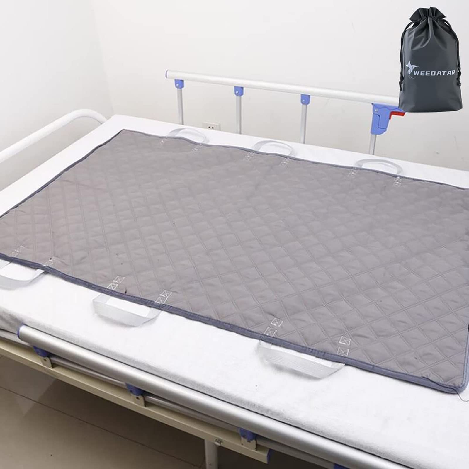 Cinturón de Transferencia Protector de colchón para incontinencia, reutilizable y lavable, para personas obesas, ancianos, para girar, levantar y cambiar de posición. ( Color : A , Size : M(75*140cm)