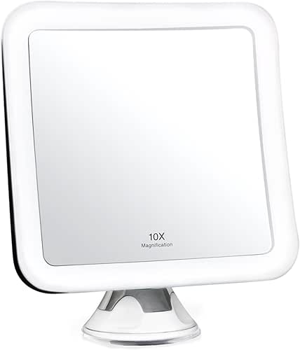 Fancii 10X Magnifying Lighted Makeup Mirror - Daylight LED Vanity