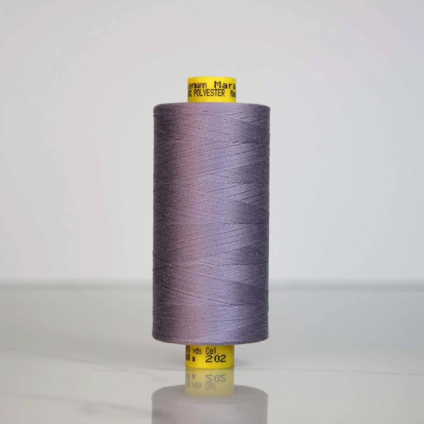 Gutermann Mara 120 All-Purpose Polyester Sewing Thread – 1000m Spool, UV Resistant, Silky Shine, Tear & Abrasion Resistant – Perfect for Sewing Machines or Hand Sewing/Colour-202