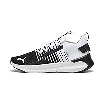 Puma Softride Symmetry FuzionSneaker Uomo, Puma Nero Freddo Grigio Scuro Puma Bianco, 41 EU
