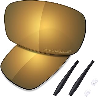 SAUCER Premium Replacement Lenses & Rubber Kits for Oakley Crosshair 2.0 OO4044 Sunglass