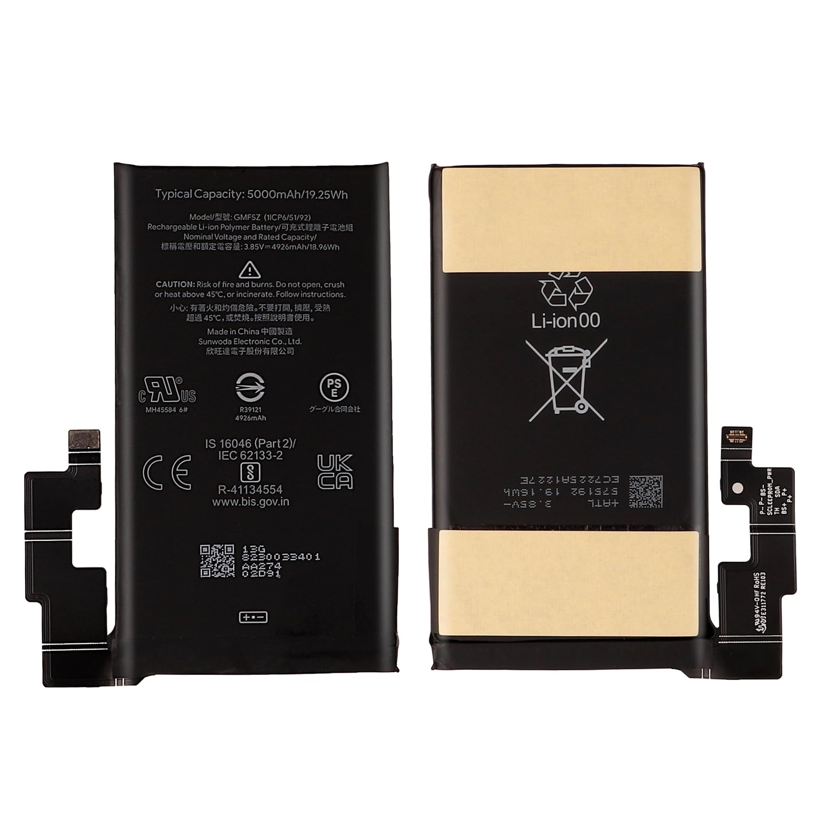 SwarKing ?2024 New? Replacement Battery GMF5Z Compatible with Google Pixel 7 PRO with Tools