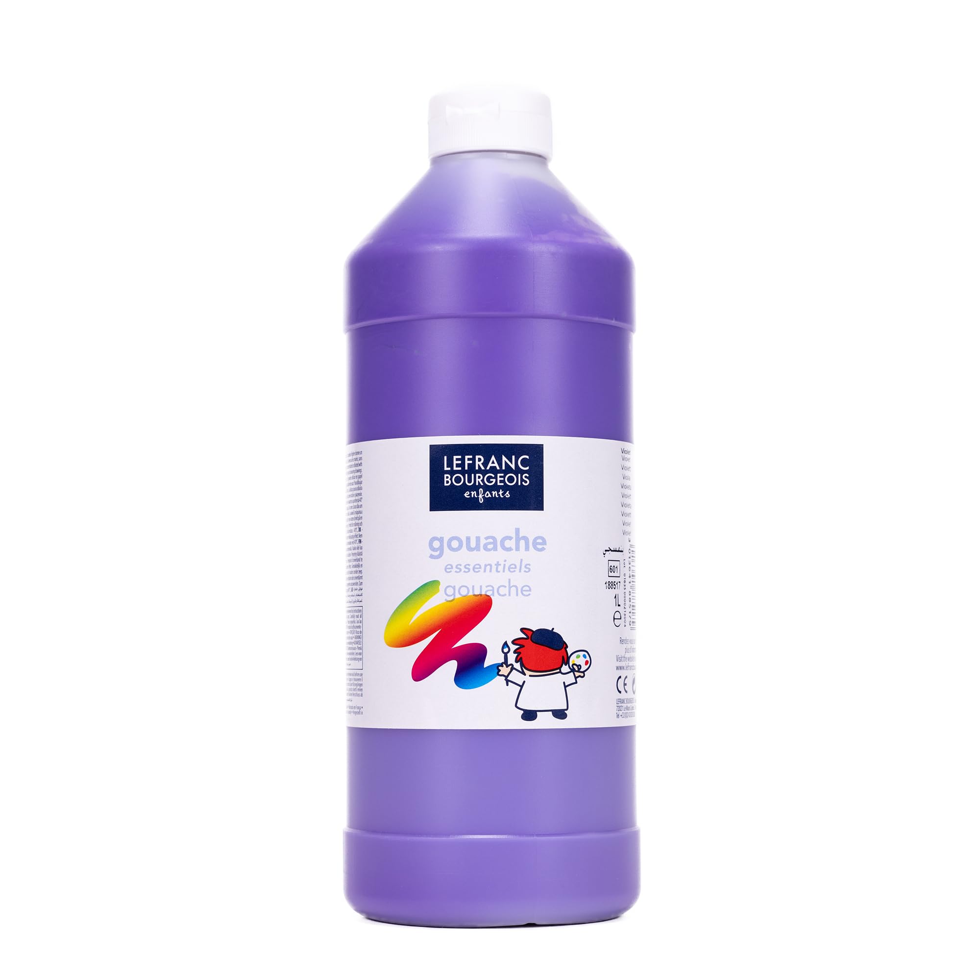 Lefranc Bourgeois Gouache liquide Essentiel Bouteille 1L Violet