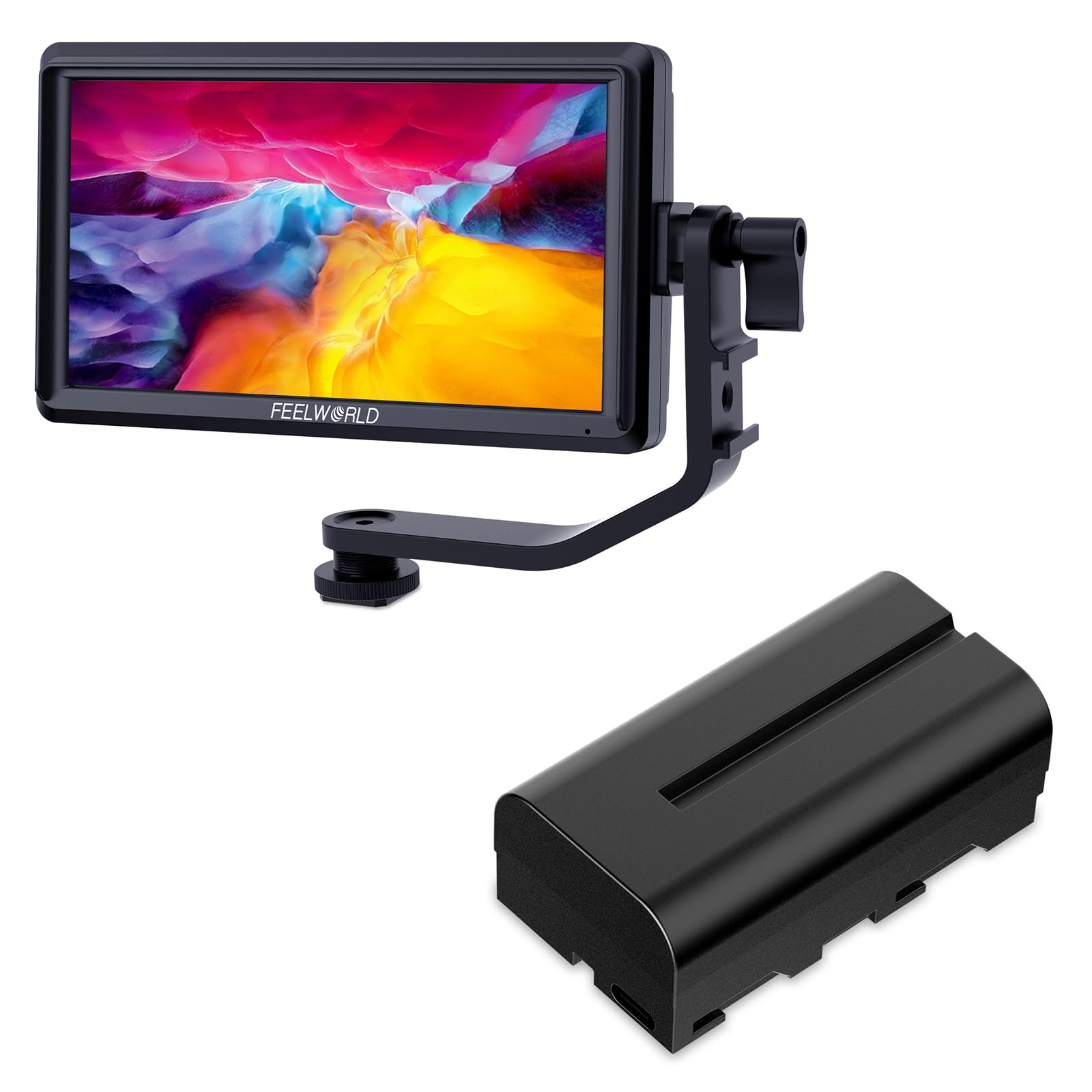 Amazon.com : FEELWORLD S55 Camera Monitor with F550 2200mAh