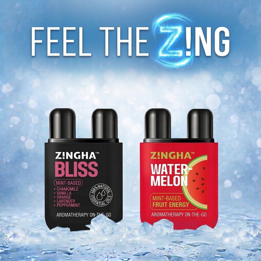 ZINGHA Nasal Stick - Instant Clear Breathing & Sinus Relief | Strong Aromatherapy Inhaler with Natural Essential Oils | Portable Mood Boost & Mental Clarity Reset product thumbnail 8