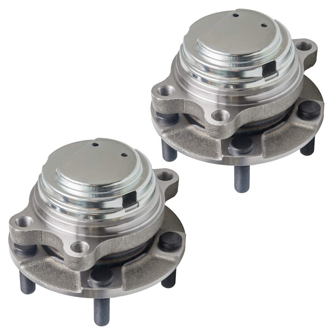 Photo 1 of KEYOOG 2Pc 513334 (For RWD,5 Lug) HA590124 Front Wheel Hub and Bearing Assembly Fit For Infiniti EX35 EX37 FX35 FX37 G25 G35 G37 M35 M35h M37 M45 M56 Q40 Q50 Q60 Q70 Q70L QX50 QX70 /09-19 Nisan 370Z