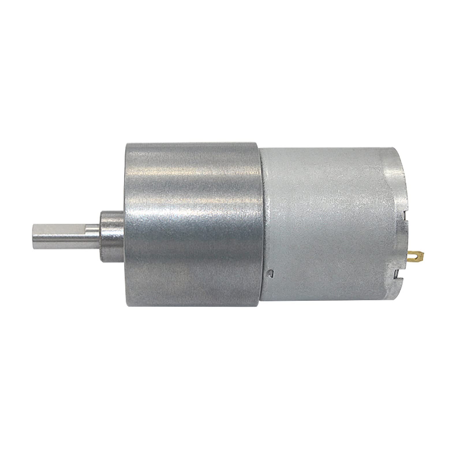 Small Electric Motor 37mm Full Metal Gearbox 12v 24v DC Geared Motor 7RPM to 1600 RPM Geared Motor Motop High Torque Eccentric Shaft Geared Motor (Speed(RPM) : 333 RPM, Voltage(V) : DC 24V)