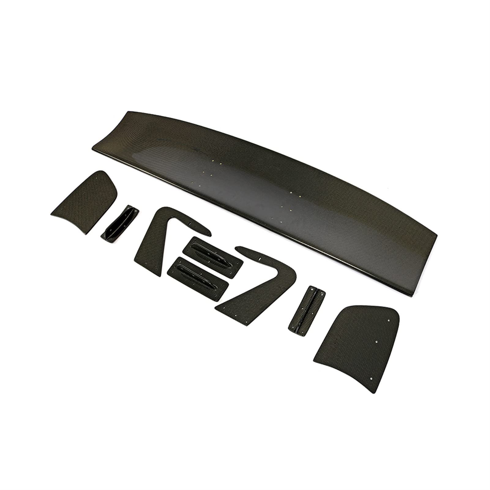 Dla Forda Dla Mustanga Samochodu Big Barb Tylny Spoiler Bagażnika Boot Lip Tylne Skrzydło Akcesoria Do Stylizacji Samochodów Z Włókna Węglowego/FRP(Carbon Fiber)