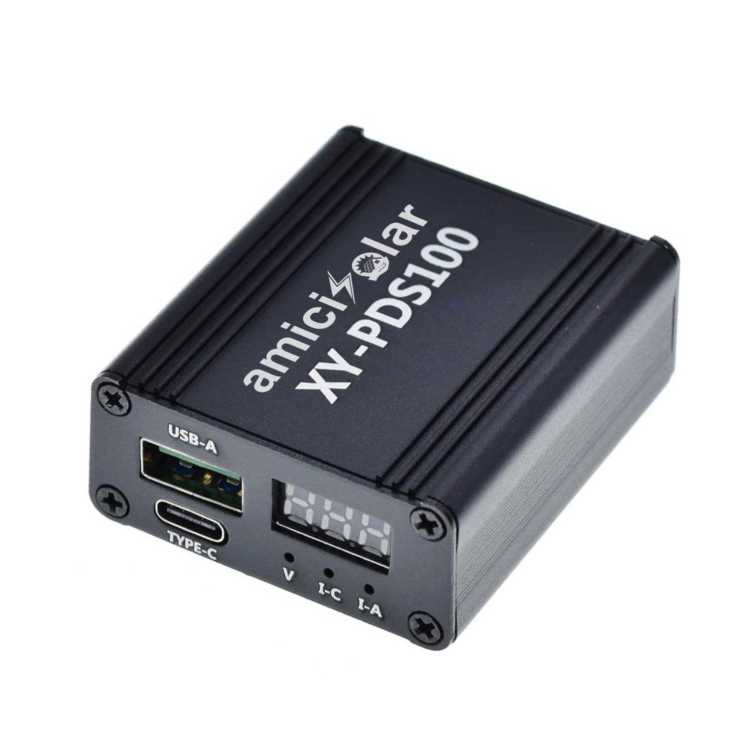 amiciSolar 100W DC-DC Mobile Quick Charger, 12~28V DC Step Down Module with QC4.0, QC3.0, Type-C USB Protocols – Supports PD3.0, VOOC, Dash-image-30