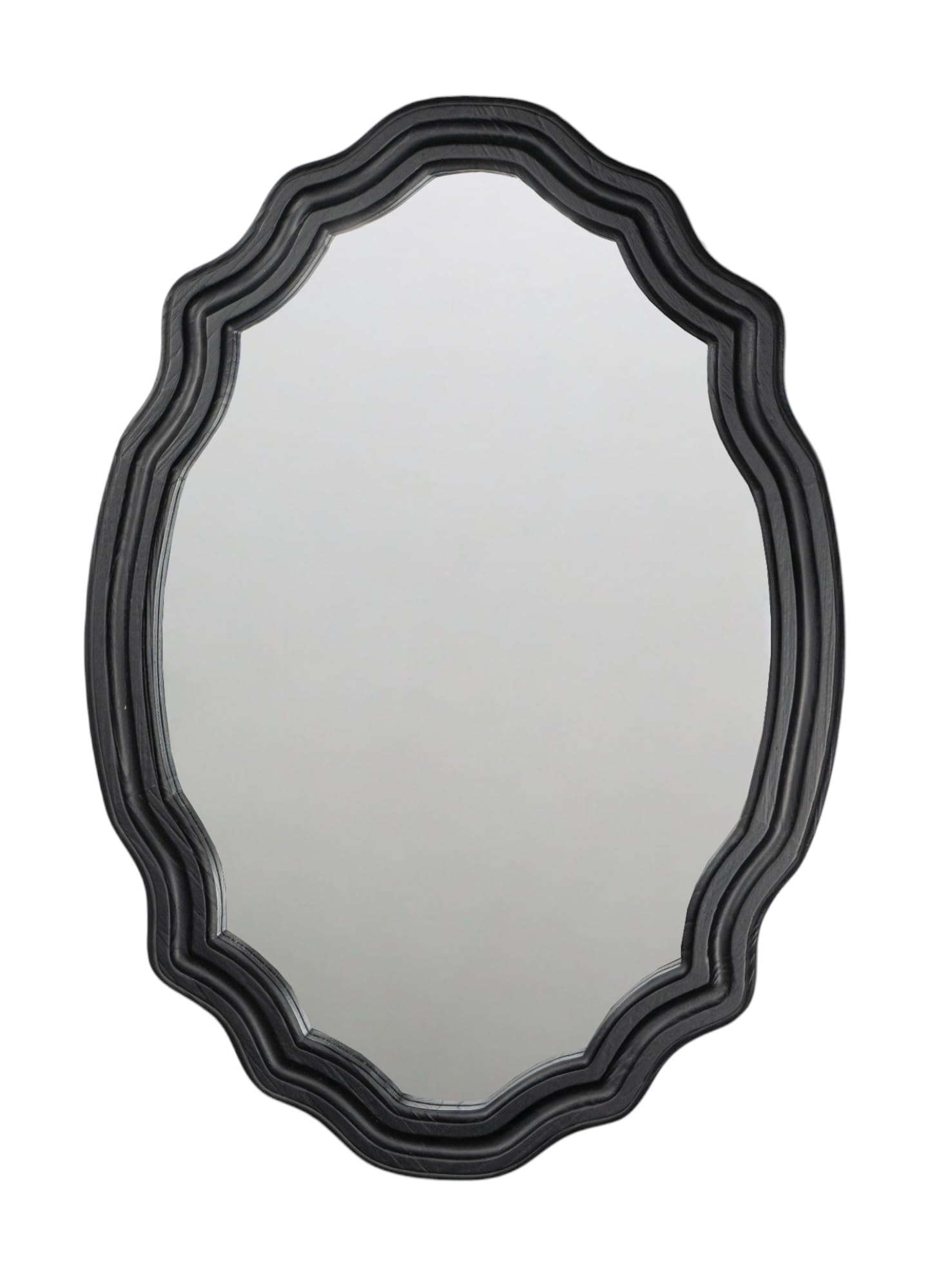 Miroir en bois noir rectangulaire pour habiller vos murs avec élégance