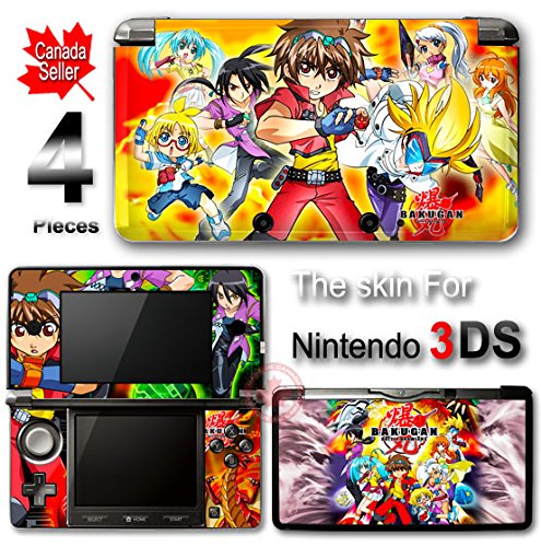 Bakugan YINYL SKIN COVER STICKER DECAL for Nintendo 3DS
