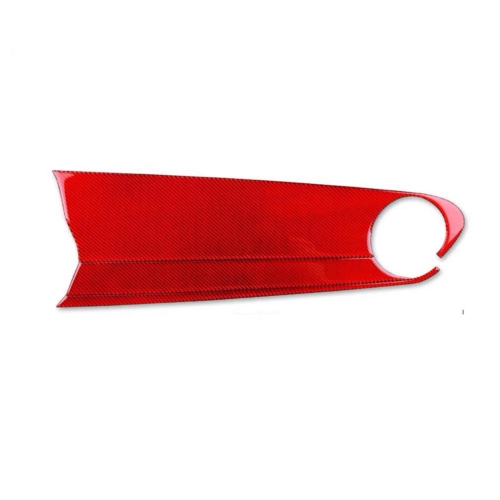 for Chevrolet for Camaro 2016 2017 2018 2019 2020 2021 2022 2023 Car Interior Co-Pilot Center Console Sticker KISSGPIPOL(Red Carbon)