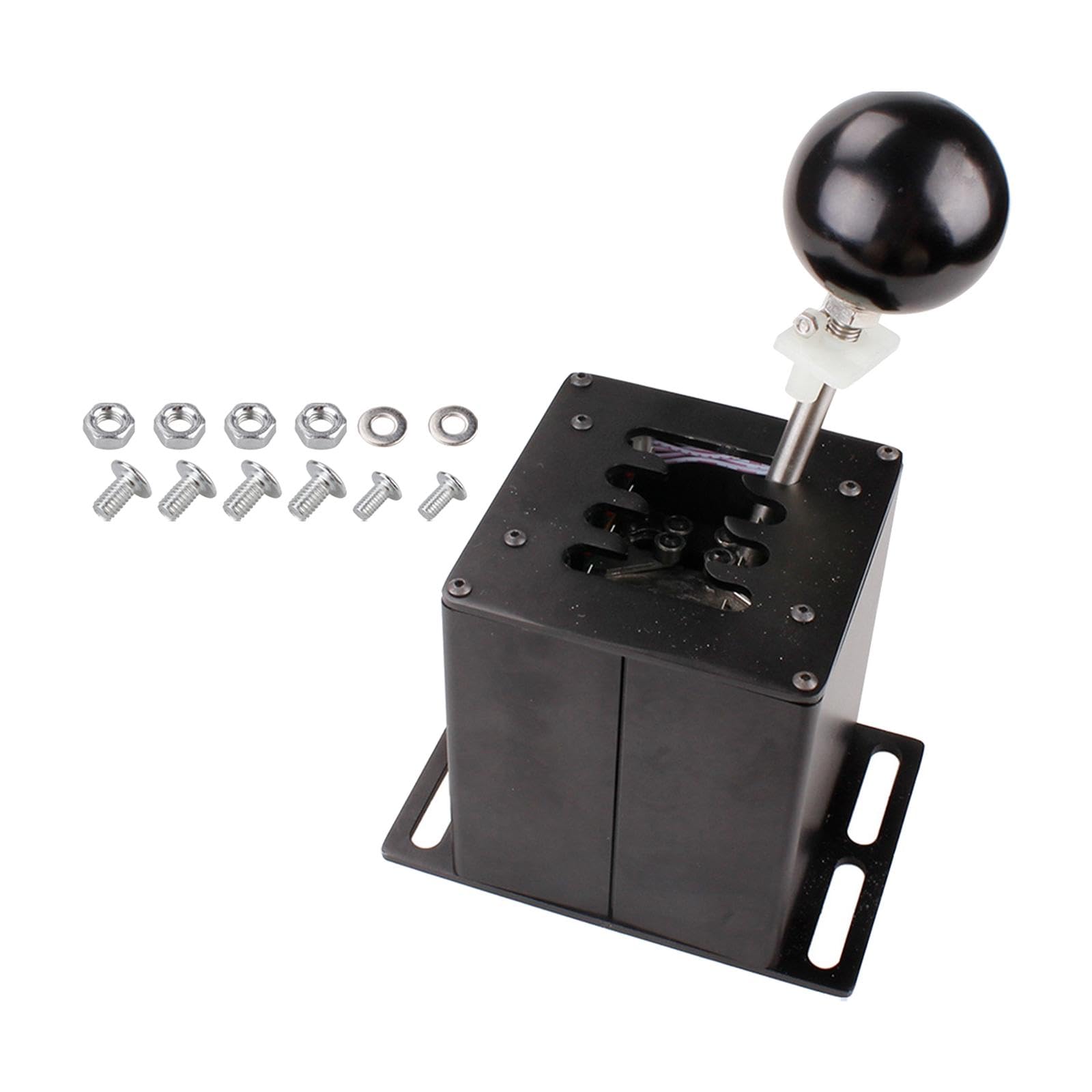 CasaNexa USB H-Pattern Shifter Simulator, Sequential Gear Stick for PC Racing Games, Compatible with Windows 10/7/XP, High Performance Replacement Part- Engranaje R de 7 Velocidades