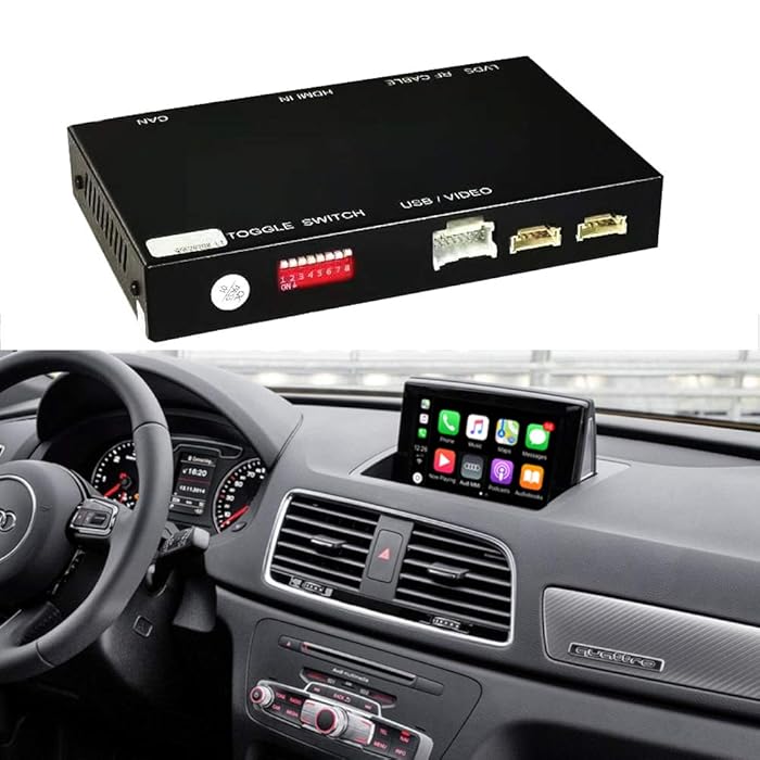 Buy Road Top Wireless Carplay Android Auto Module Receiver Box for Audi