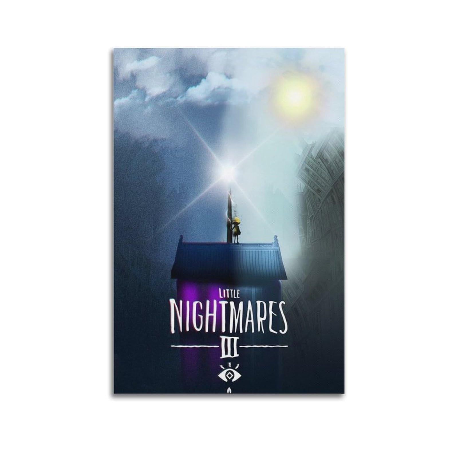 KSOXDAITIP Little Nightmares Video Game 3 Poster Poster Decorative Painting Canvas Wall Posters And Art Picture Print Modern Family Bedroom Decor Posters 08x12inch(20x30cm)