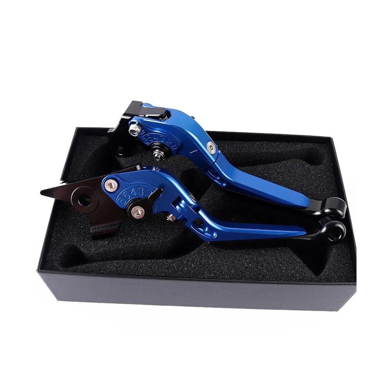 ZCPOPKNHNZ for Triumph for Trident 660 2021 2022 2023 Motorcycle Brake Clutch Levers Handle(Blue)