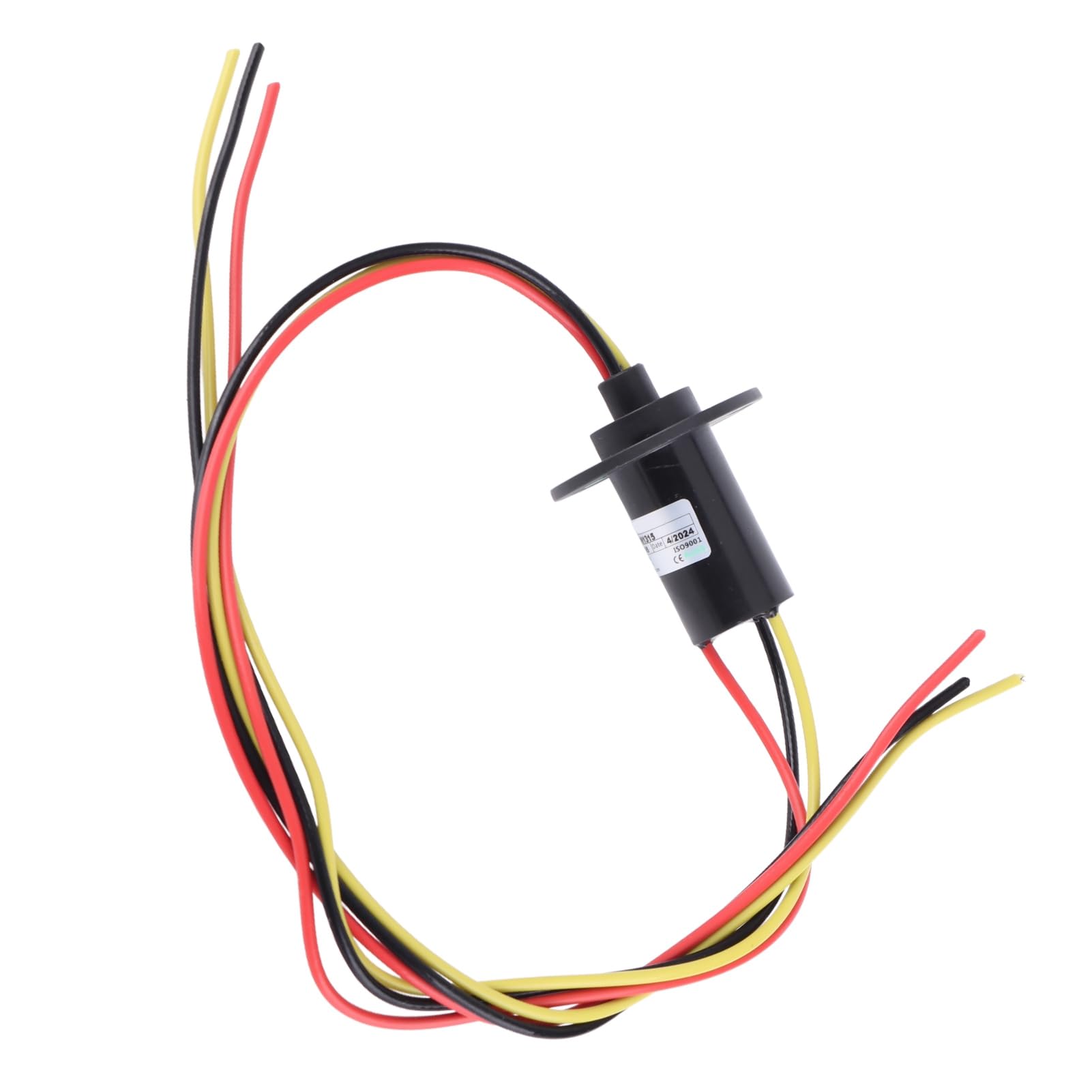 Garosa Mini Bagues Collectrices, Collecteur à 3 Fils pour Générateur éolien, Conception Anti-brouillage 15A 0-600V pour Applications de