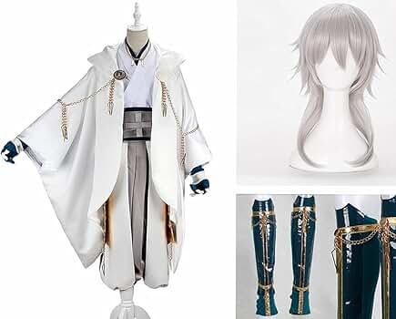 鶴丸国永 衣装 靴 刀付き コスプレ 衣装 刀剣乱舞 鶴丸国永 ミュージカル コスプレ衣装