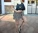 Imagen de XLKJ Bolso Mujer Moda Casual Bolso PU Cuero adornado con Luna Hermosa y Gatos Diseño de la oreja