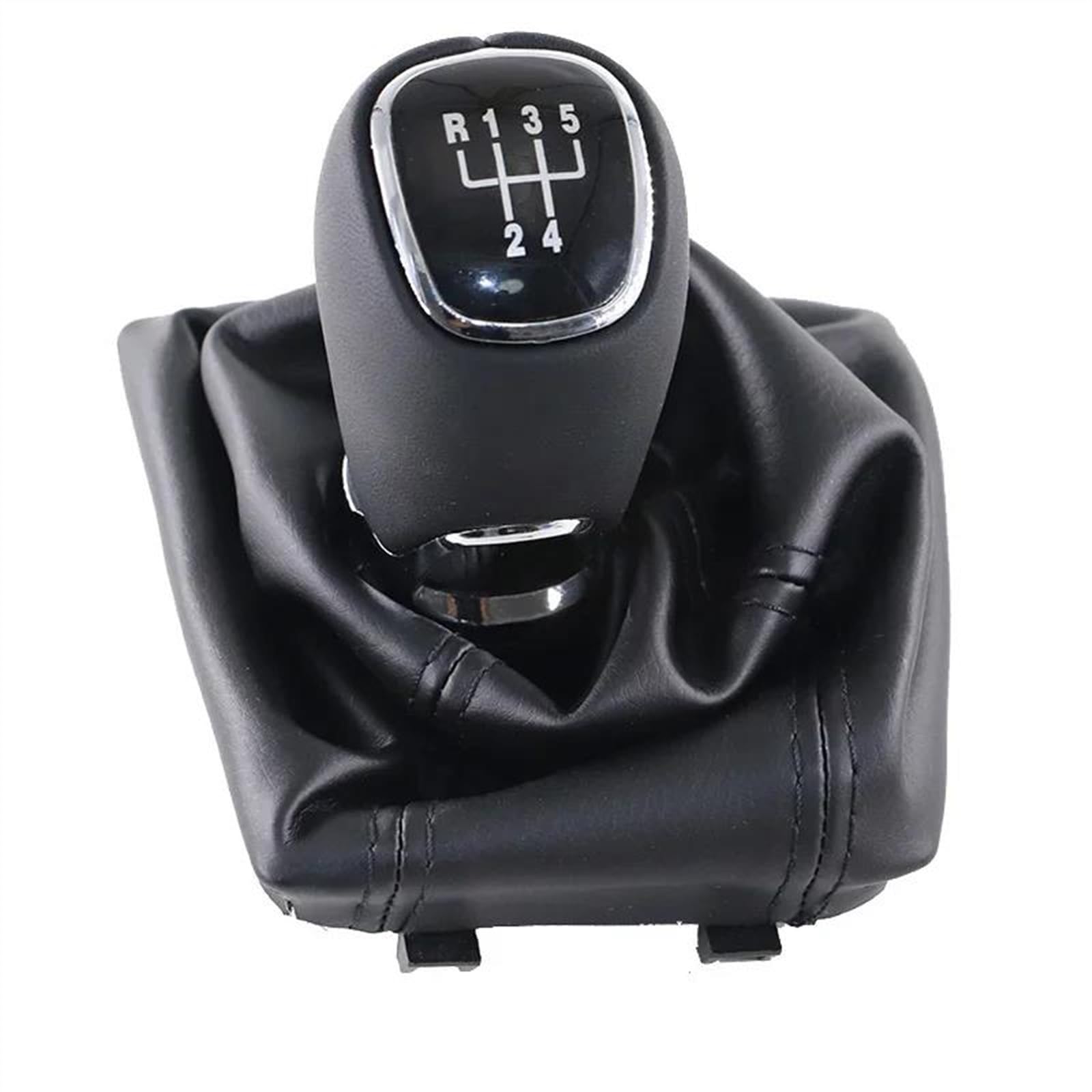 CAVINBDZ for Skoda for Ctavia A7 3 III MK3 2014-2017 Gear Shift Knob Boot Lever Gaitor Shifter Dust Jacket Gearbox Gaiter Stick Handles Cover(5 Speed Set)