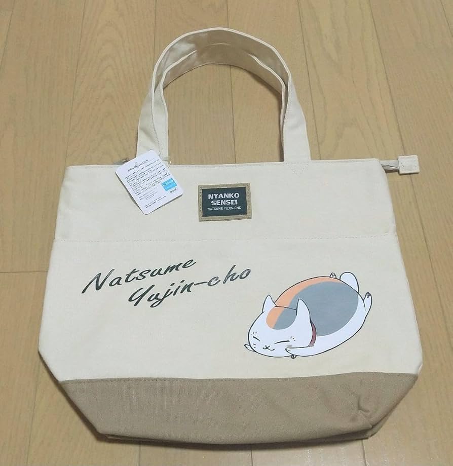 Amazon.co.jp: 夏目友人帳 トートバッグ バッグ 鞄 ニャンコ先生