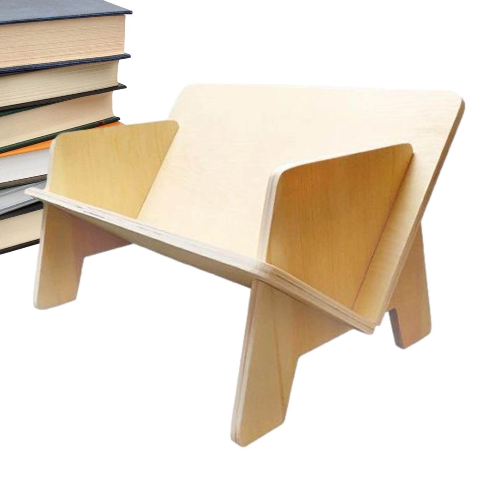 Libreria da tavolo in legno Compact Book nizer per scrivania Piccola libreria per libri CD Accessori da scrivania Soluzione salvaspazio per soggiorno camera da letto