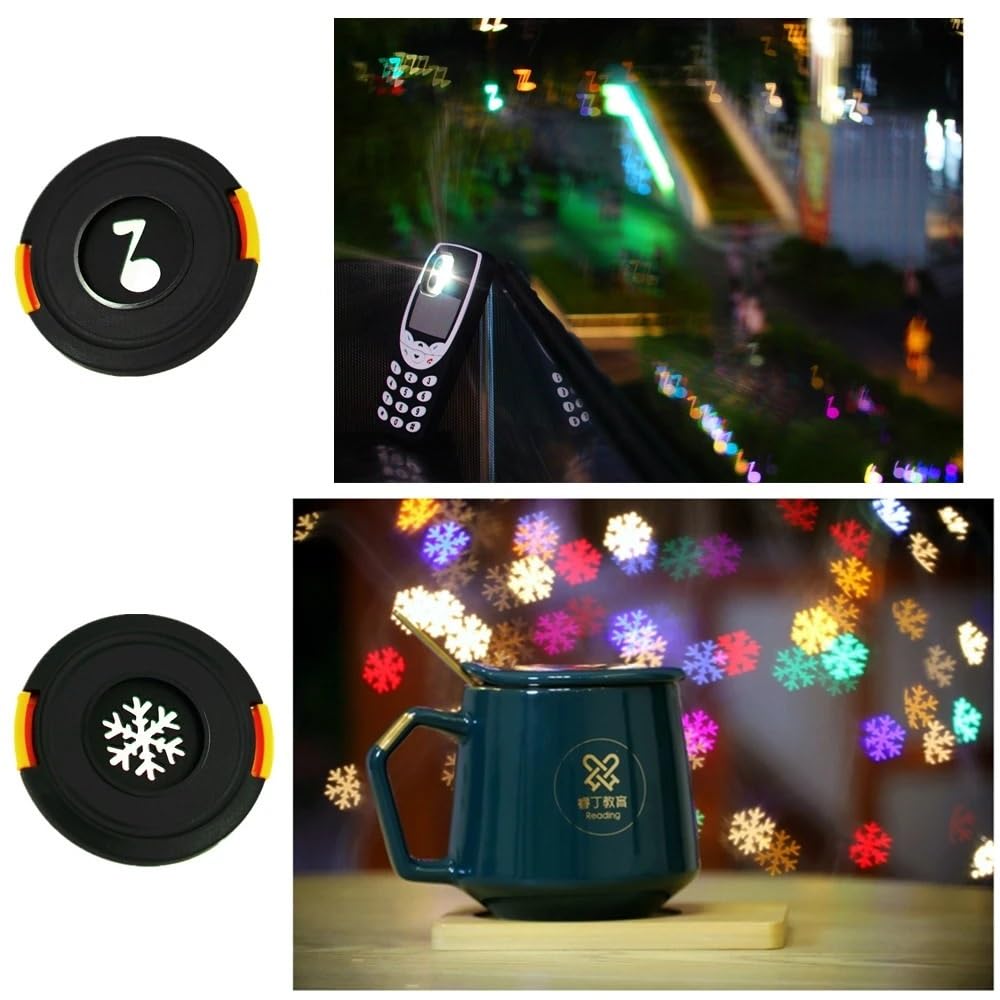 WANGF Bokeh Master Kit filtr pokrywy obiektywu, obiektyw fotograficzny do artystycznych romantycznych krajobrazów nocnych (67 mm)