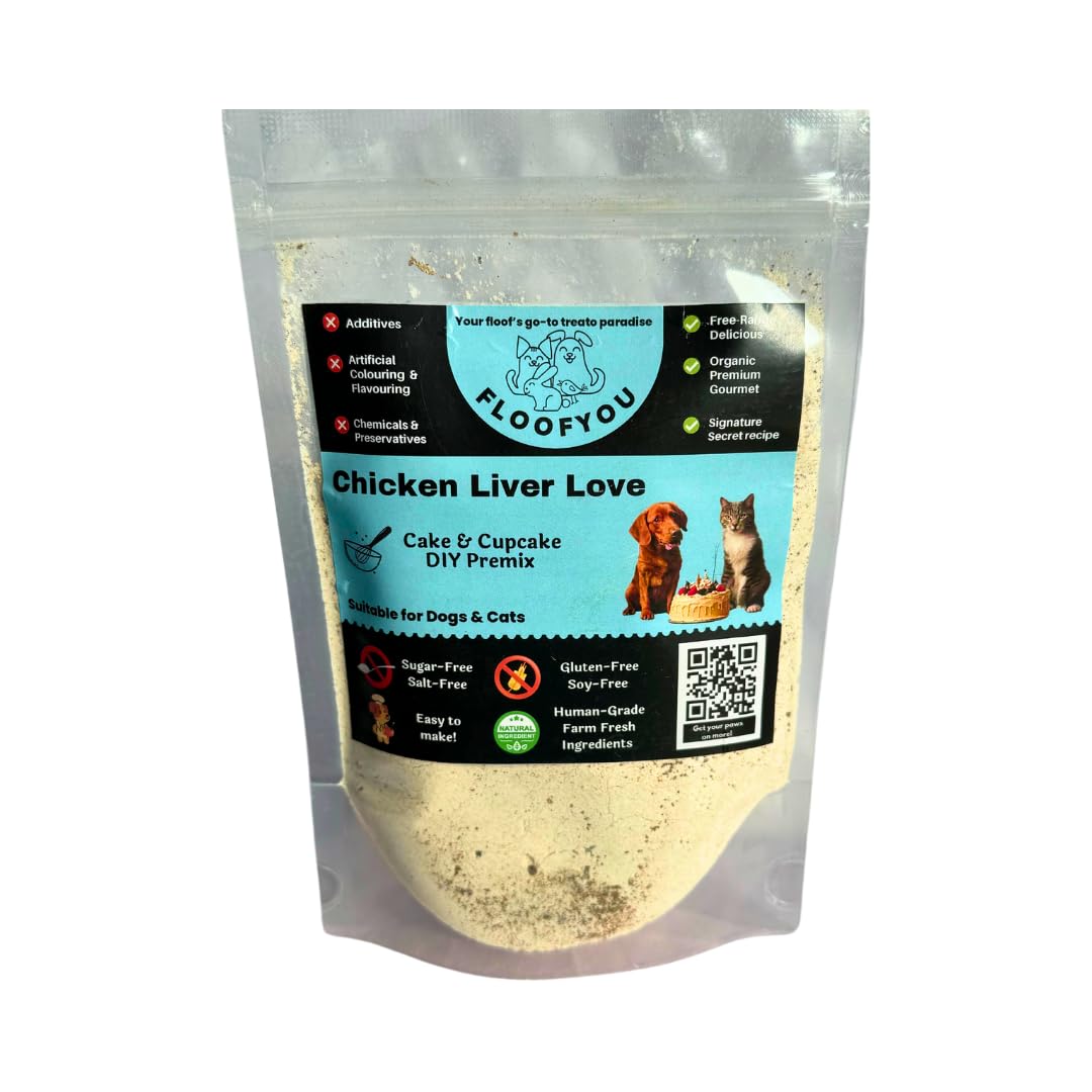 FloofYou Chicken Liver DIY Cake Mix Natural Healthy Cat Treats & Snacks (B0CSPNCVHM) Amazon Price History, Amazon Price Tracker