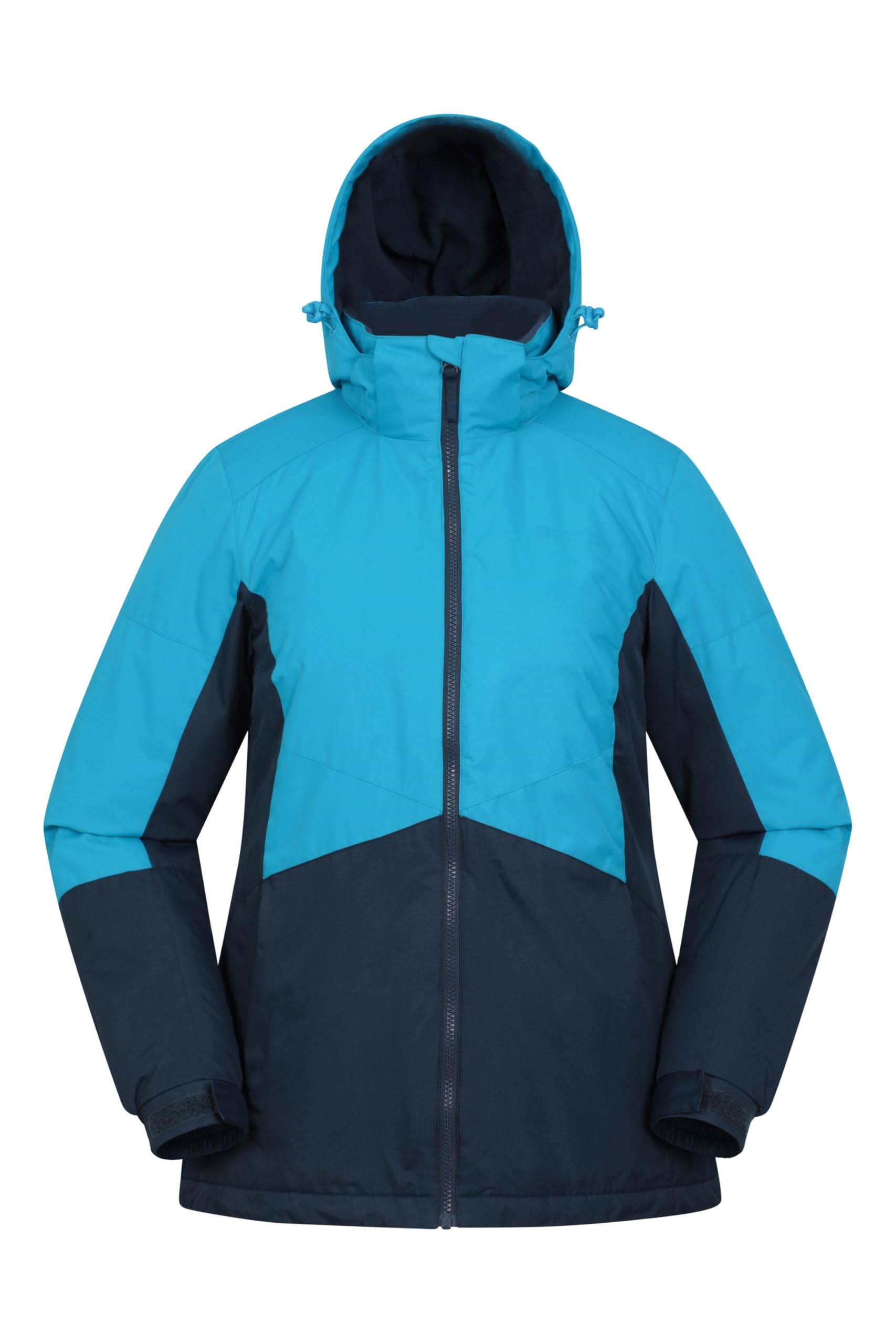 Mountain Warehouse Women's Turquoise Moon Ski Jacket - Snowproof, Adjustable Hood - Ideal For Sports, Skiing, Snowboarding Size 6