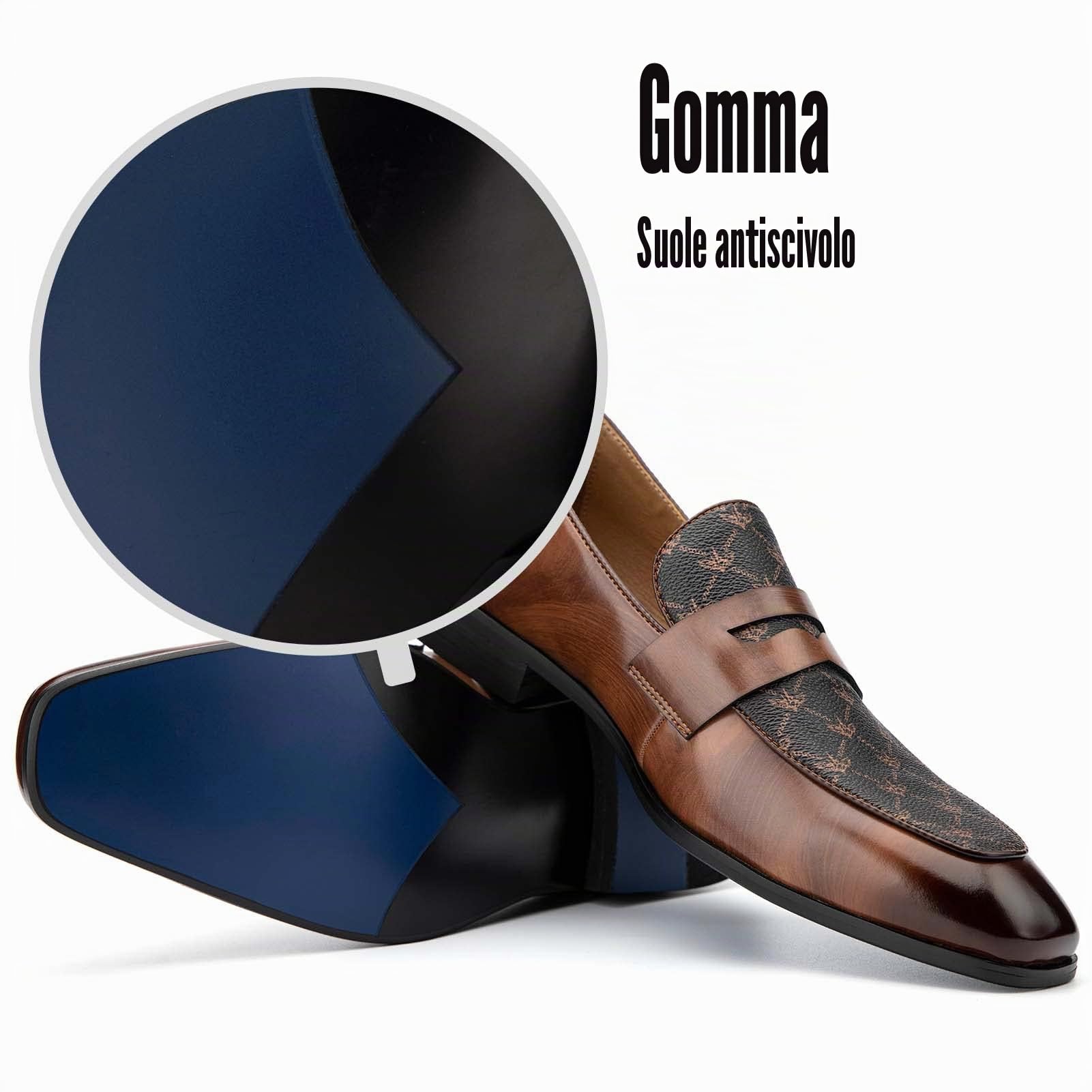 JITAI Mocassini Uomo Comfort Leggero Scarpe Eleganti Estive Loafers EU UK