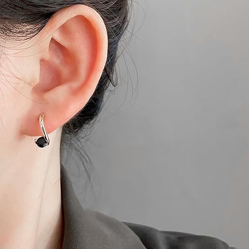 Miniatura 3 de Halolux Lymphvity - Aretes de germanio para mujeres y niñas, aretes de drenaje linfático de circonita cúbica, aretes de acupresión Atheniz, aretes