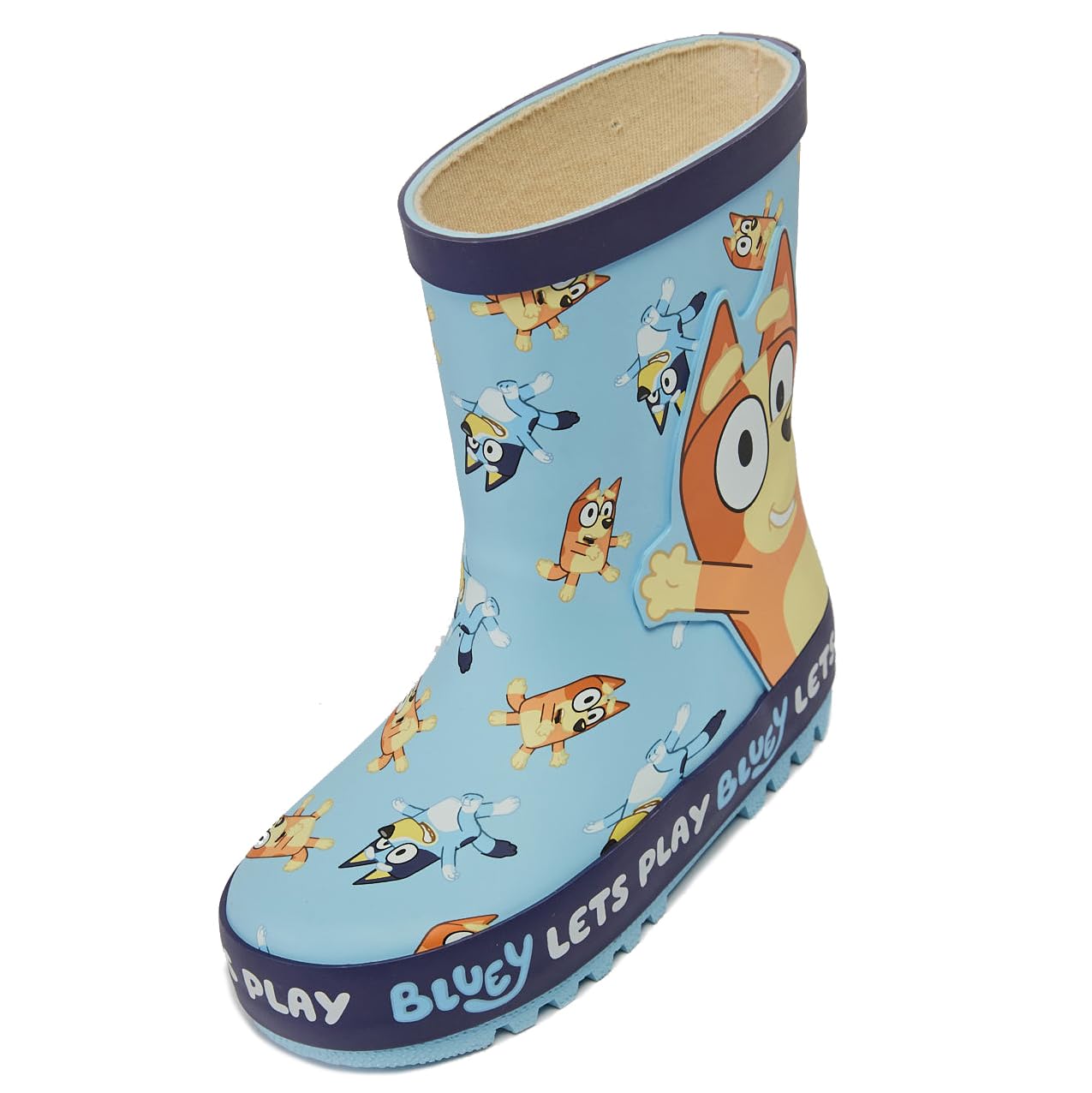 Bluey Stivali di gomma per bambini Wellington stivali da pioggia ragazze ragazzi Snow Welly
